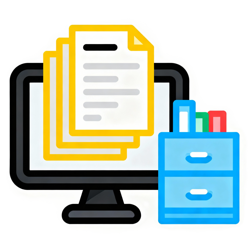 バックオフィスtopイラスト